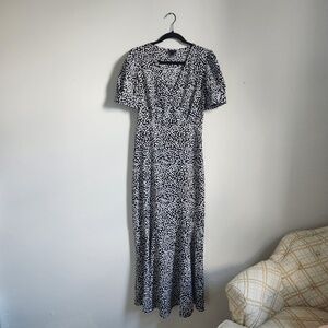 Who What Wear 3/4 Sleeve V-Neck Maxi Dress Size XS